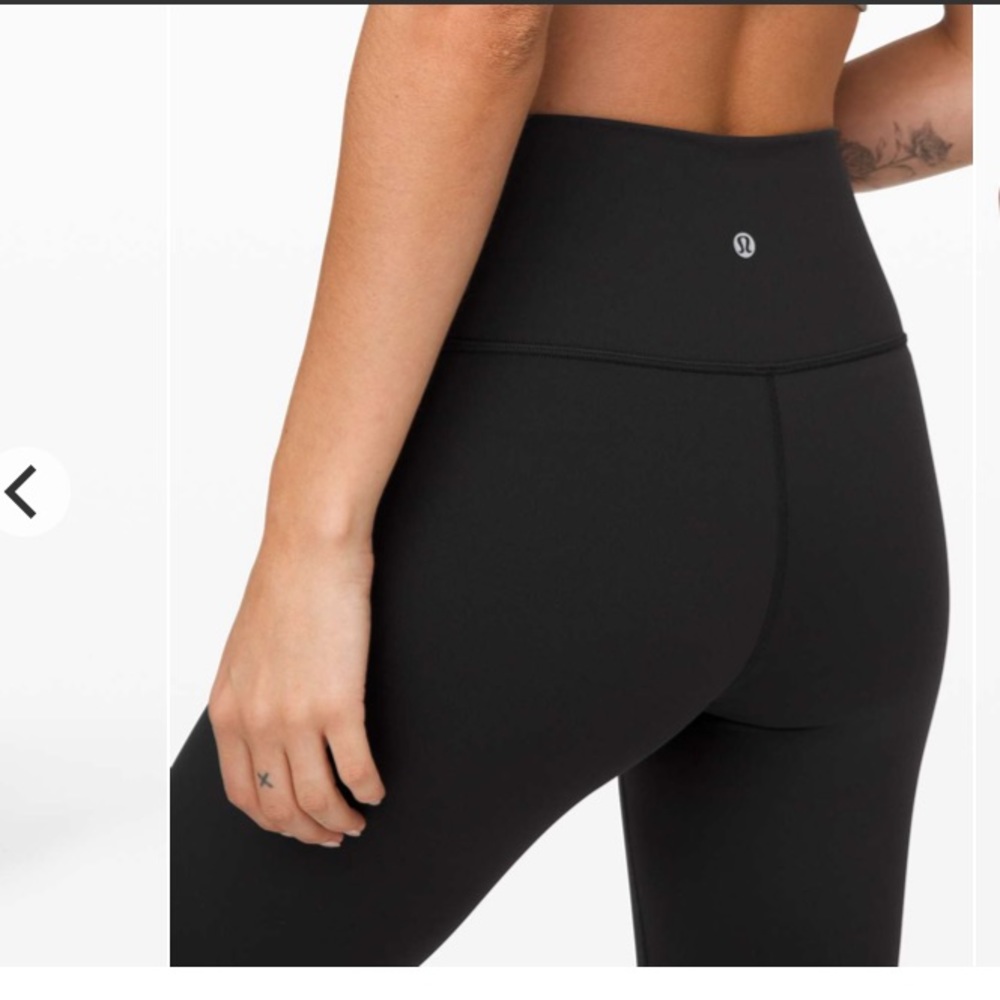 Lululemon High Rise Black Legging